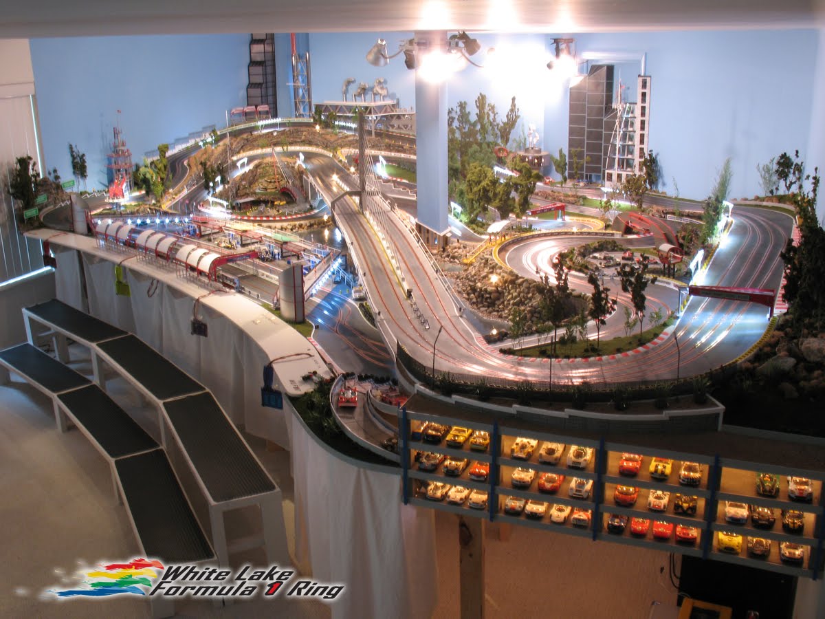 White Lake F1 Ring Is A Seriously Elaborate Slot Car Track