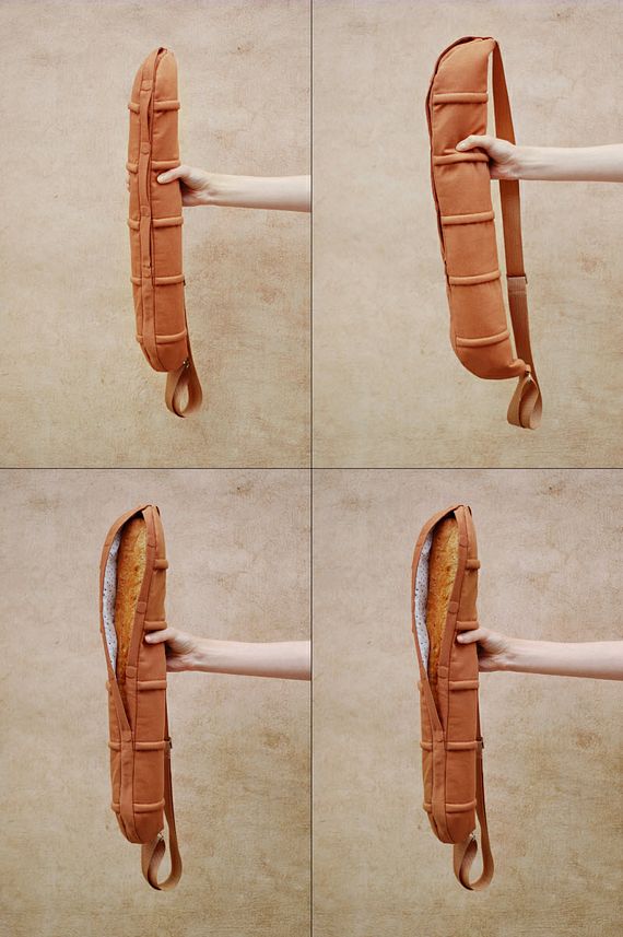 Baguette Bag Straps A French Loaf Across Your Back