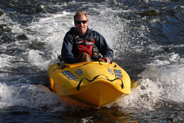 modular tequila! kayak can fit inside your car