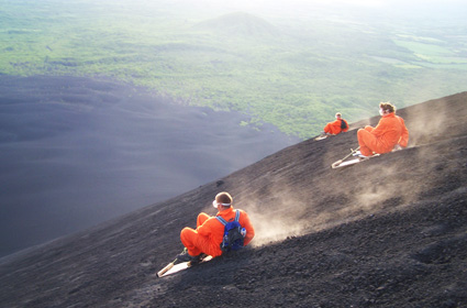 volcanoboarding