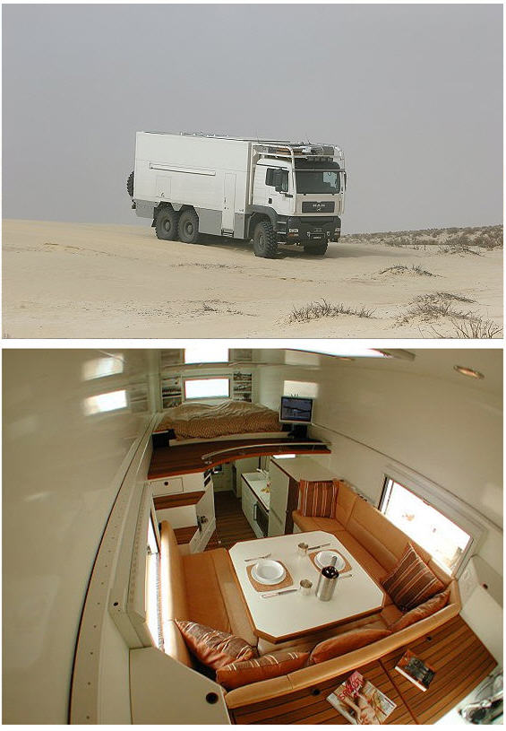 Stealthy Luxury Mobile Home Disguises Itself As A Dump Truck