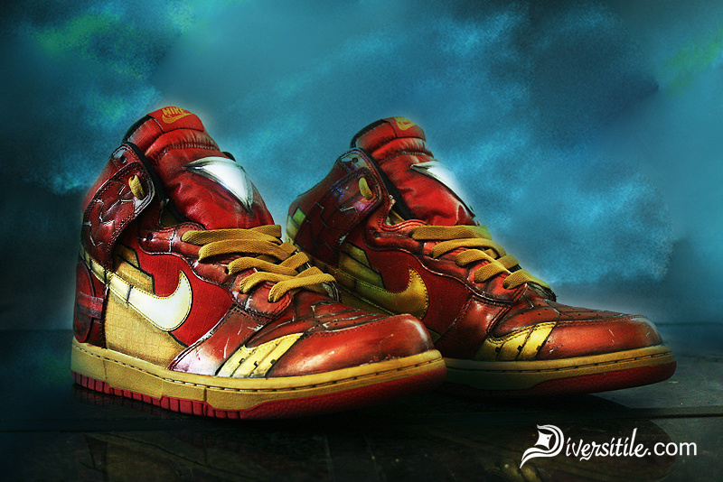 Iron Man And War Machine Sneakers Come 