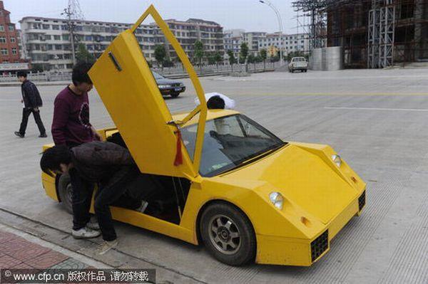 Chinese Man Counterfeits Lamborghini…Kind Of