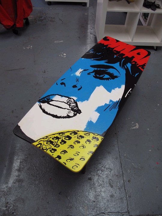 Urbankind Decks Home Furniture With Colorful Street Art