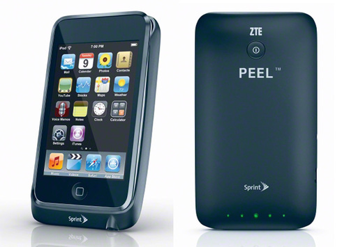 ZTE Peel para iPod Touch. ¿Conviertiendo el iPod en un “Smartphone”?