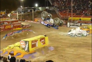 Monster Truck Backflip By Son-uva Digger Video