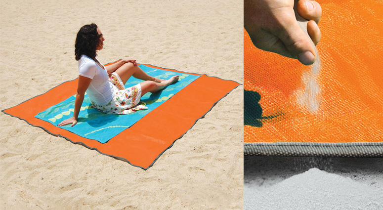 sand resistant beach blanket