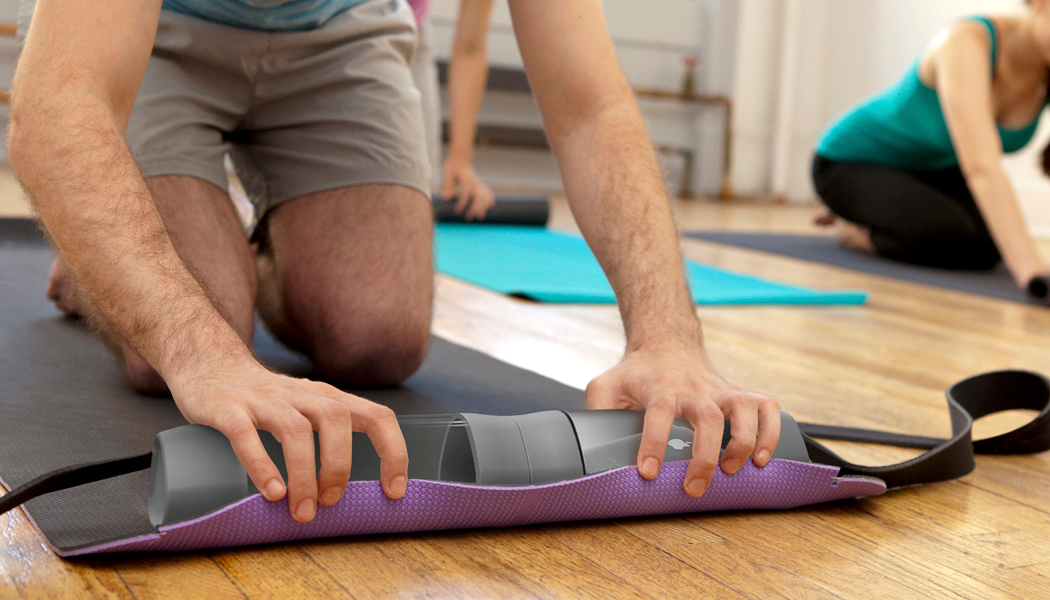 yoga mat organizer
