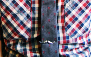 Moustache Tie Clip Gives Your Office Wear Some Facial Hair