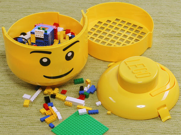 lego sort and store head
