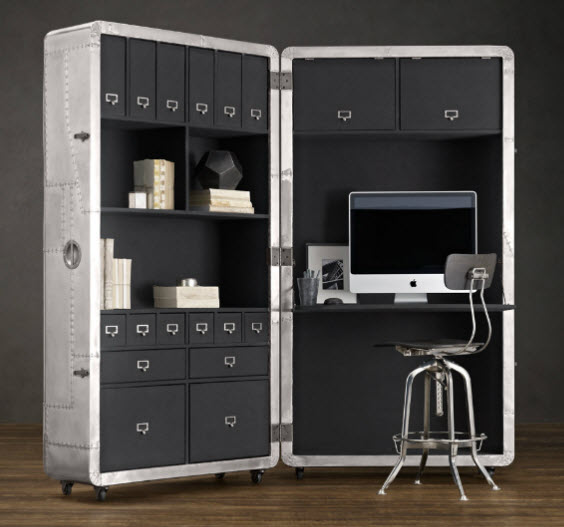 Blackhawk Secretary Trunk A Home Office You Can Fold Into An