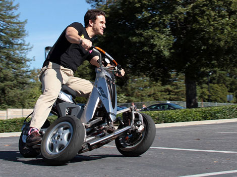 all electric tilting trike $99