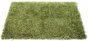 Outdoor Shag Rug Turns Paved Backyards Into Grassy Grounds