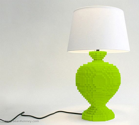 NEW CHOOSE YOUR COLOUR LEGO BRICK LIGHT BEDSIDE TABLE LAMP DESK LAMP BASE 