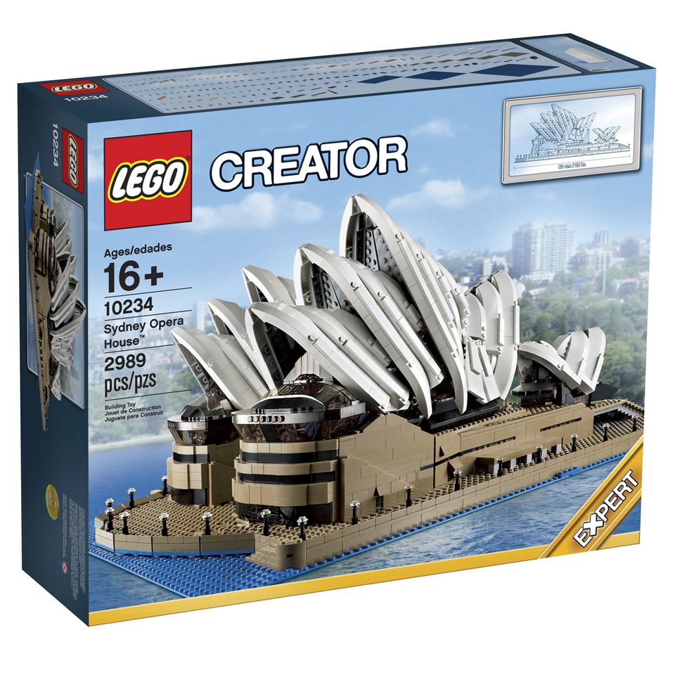 Acrylic display case for  Lego Sydney Opera House 10234-FREE Shipping DK
