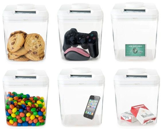 Kitchen Safe Uses Time Lock To Restrict Access To Tempting Foods