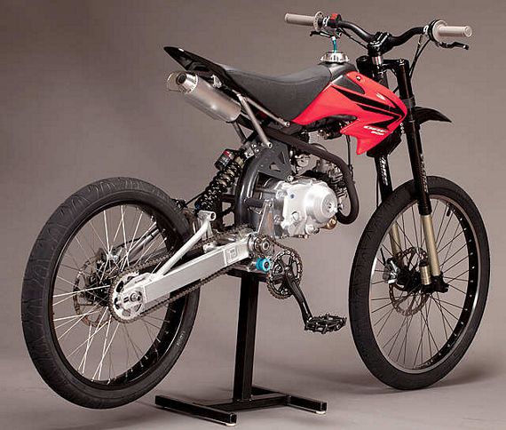 motorized bike build