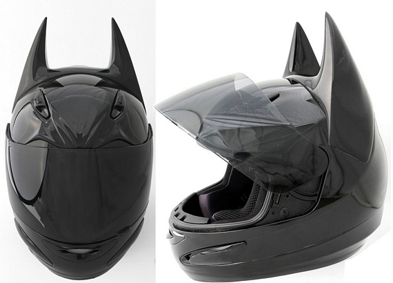 Casque de moto Batman par Helmet Dawg