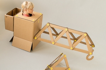 cardboard mechanical toys