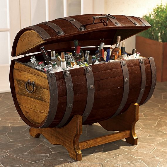 Tequila Barrel Ice Chest