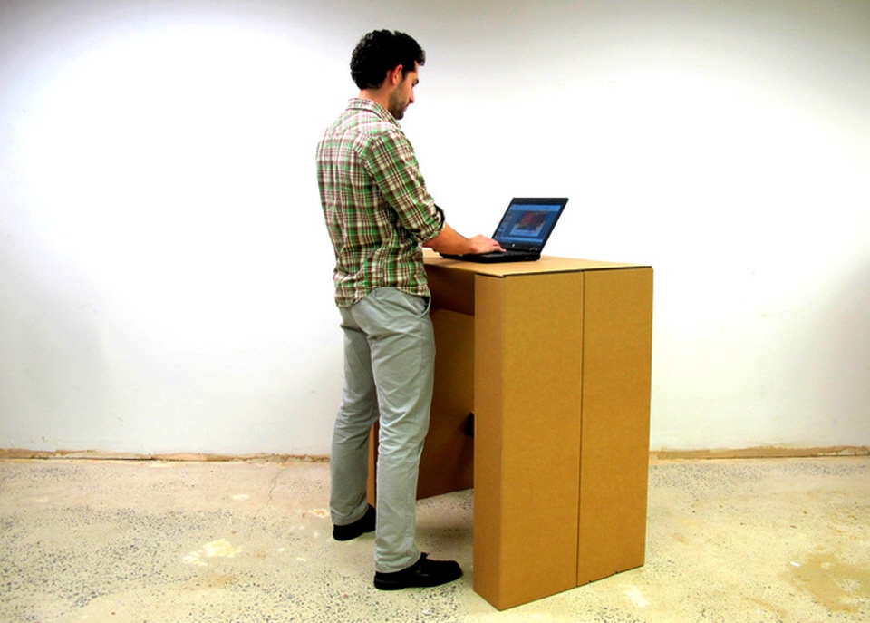 Chairigami S Cardboard Standing Desk