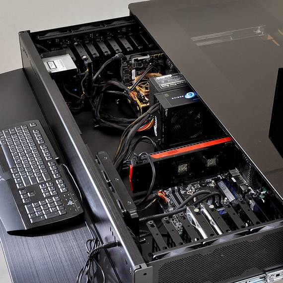 Lian Li S Dk Series Chassis Lets You Build A Pc Right Into A Desk