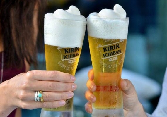 New Frozen Beer SLUSHIE Maker by Kirin Ichiban Keep Cool Frozen tracking ship 