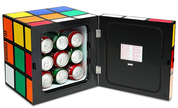 This Rubik S Cube Mini Fridge Is The Perfect Desktop Companion For