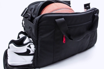 gym and work bag