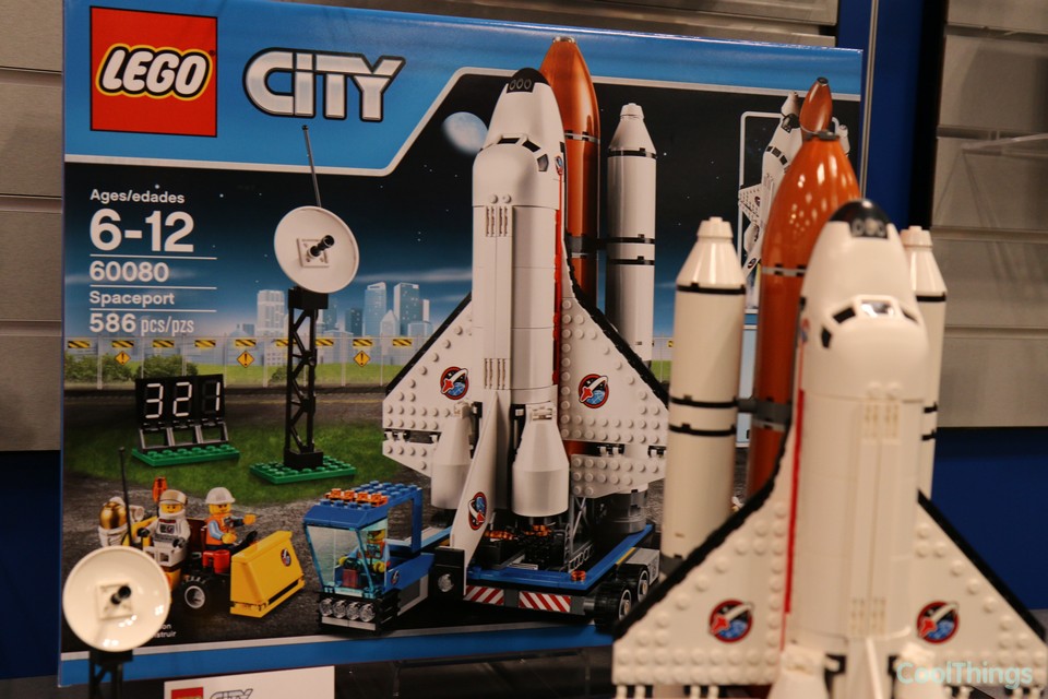 enkelt gang Waterfront Prime LEGO City Spaceport