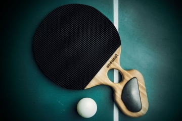 Chalk Trash-Writing To Ping Pong Game