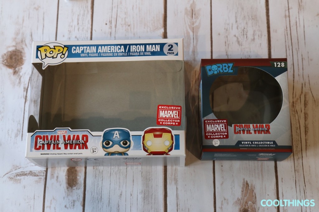 marvel collector corps civil war box