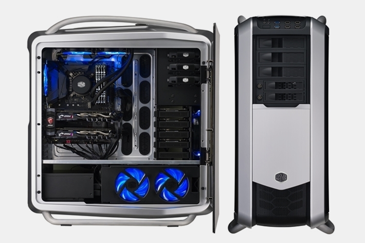 A Glass Side Window Makes Cooler Master's Popular Cosmos II PC