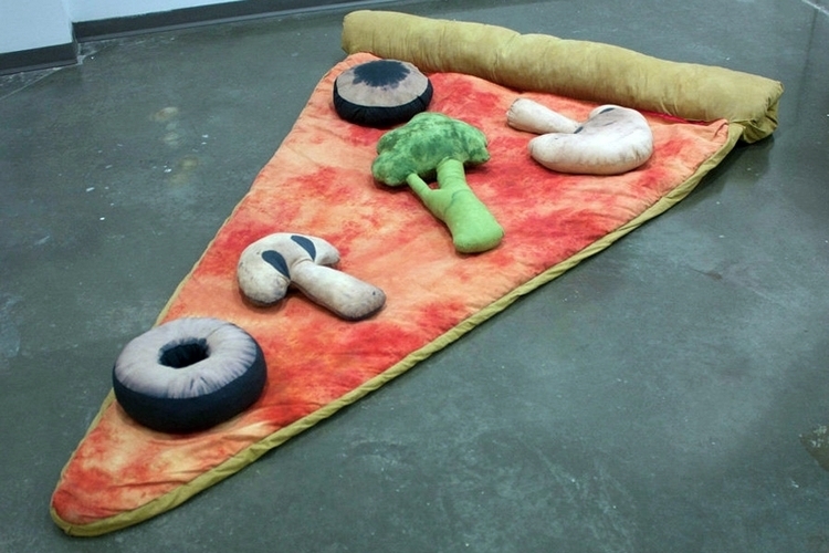 Plain Slice Of Pizza Sleeping Bag