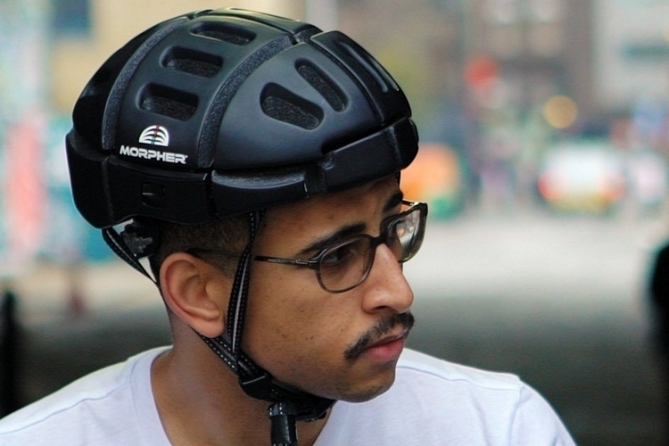 morpher bike helmet