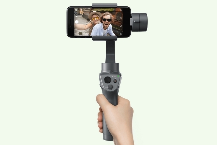 Handheld Stabilizer & Video Led Lights & Remote Control Skateboard for DJI OSMO iPhone 11 X 8 7 Sevenoak Handle Grip & Built-in Stereo Mic for Smartphone GoPro Sony Alpha RX0 DSLR Camera Camcorder 