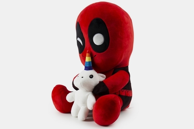 Deadpool plush cheap with unicorn