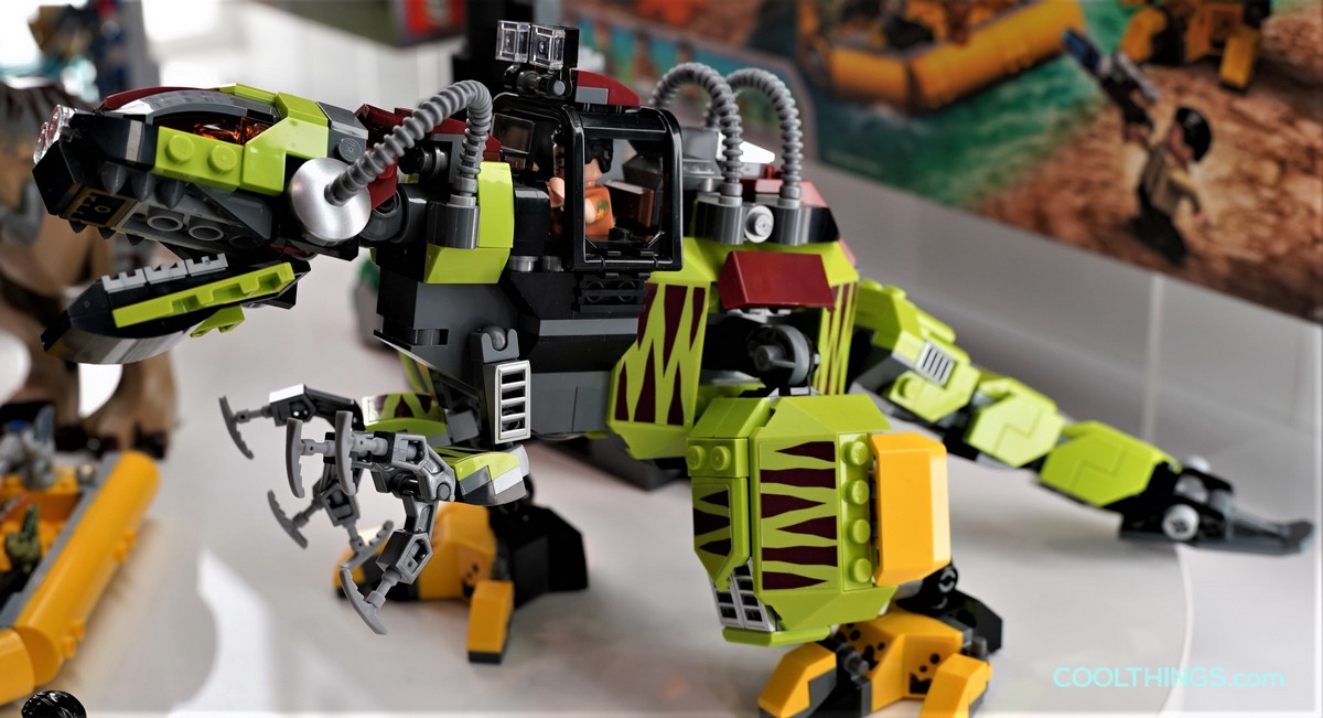 T Rex Vs Dino Mech Battle Lego Set 75938