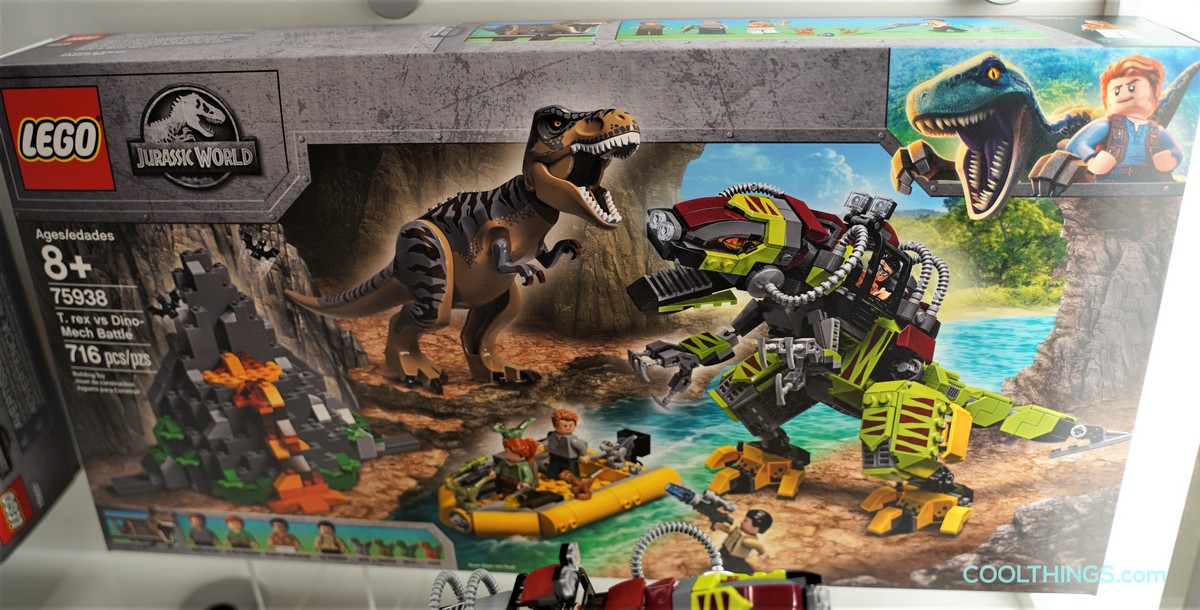 T-Rex Vs Dino-Mech Battle LEGO Set 75938