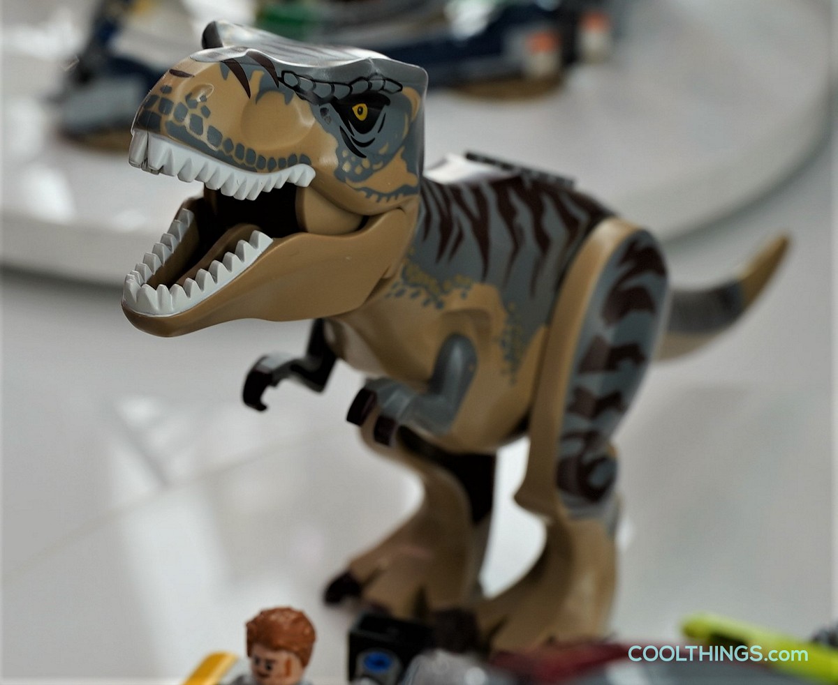 Lego Dinosaur Tyrannosaur Rex From 75938 Jurassic World T.Rex v Dino-Mech  Battle