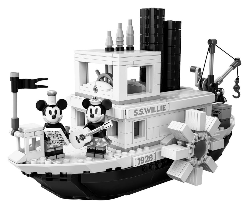 mickey mouse steamboat lego