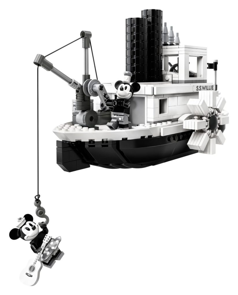 lego mickey steamboat