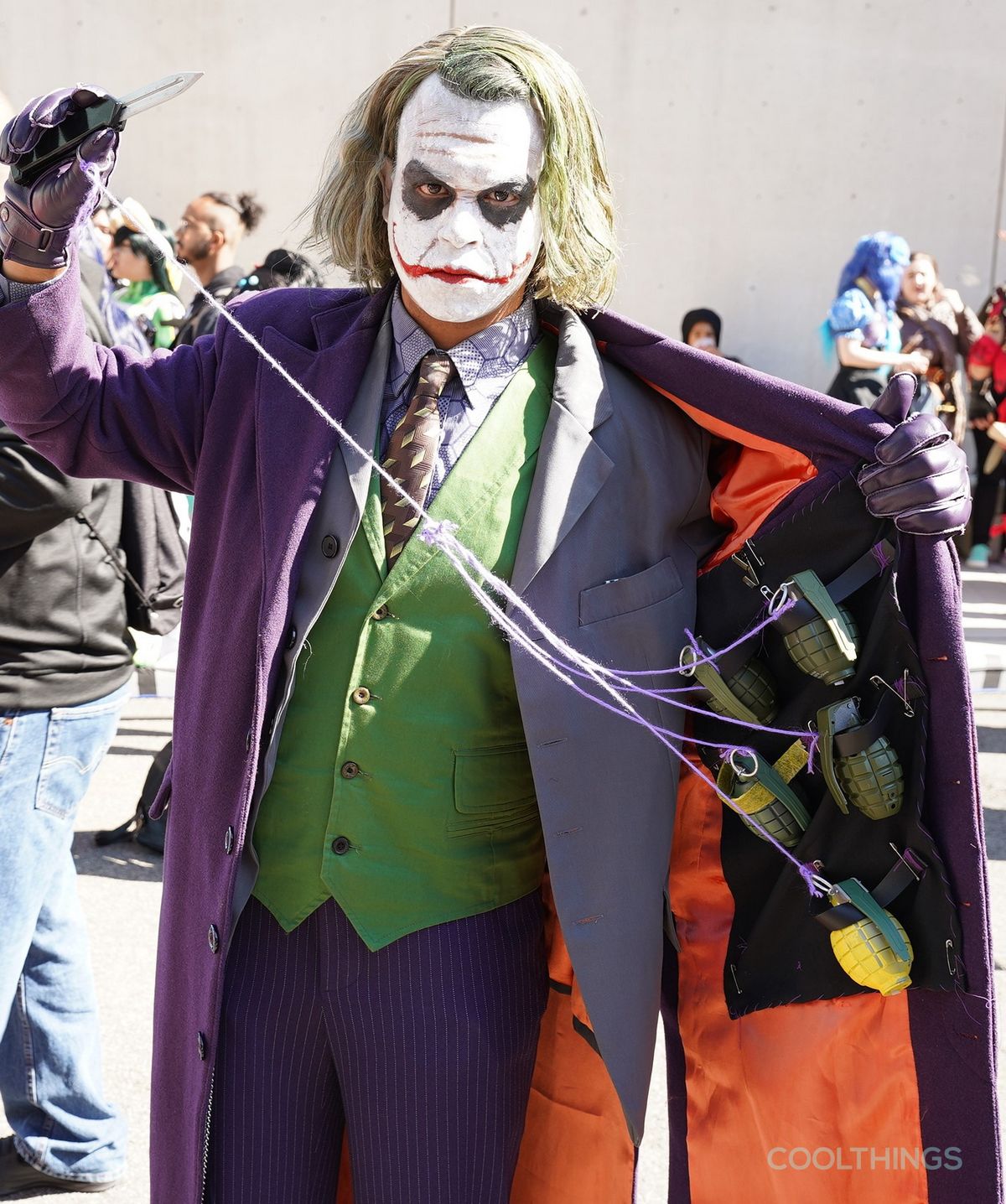 Joker Cosplay Coolthings Com Cool Gadgets Gifts Stuff.