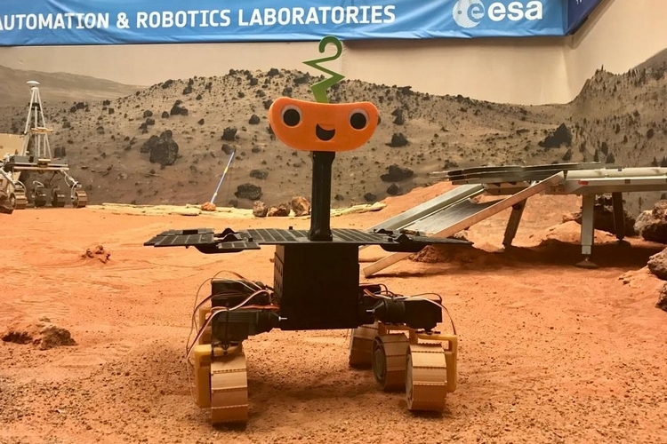 Esa Planetary Robotics Laboratory Exomy Rover