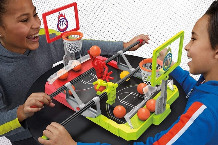 Tabletop Basketball Game Of Skill Foosball Style
