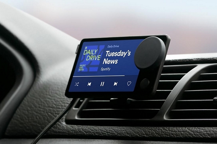 spotify car thing spotifyonly theverge