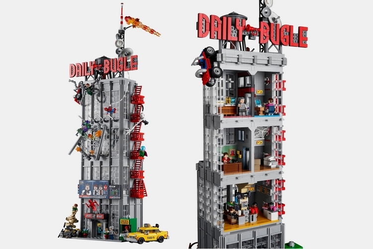 lego spiderman daily bugle minifigures