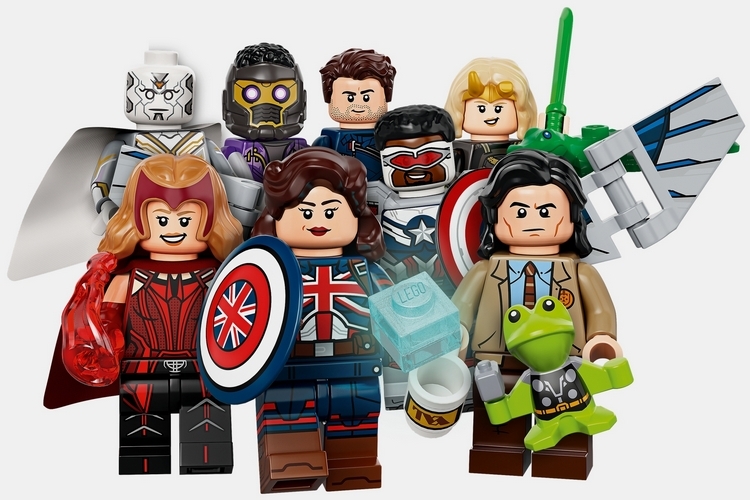 Lego minifigures marvel 2021 когда выйдет