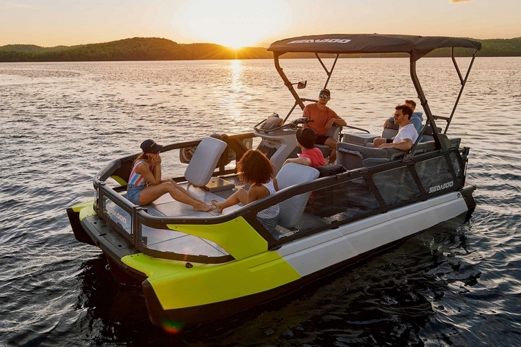 2022 Sea-Doo Switch Puts PWC Engine And Agility In A Large Pontoon Boat