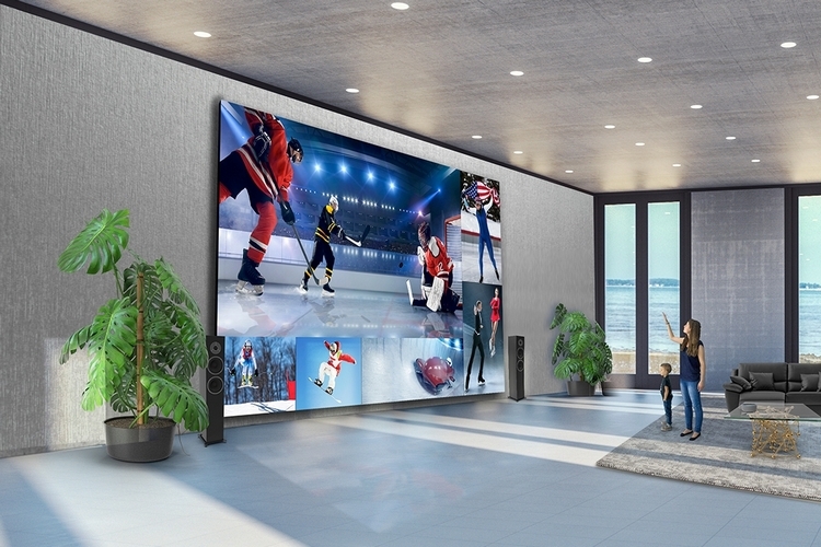 LG 8K DVLED Extreme Home Cinema Display